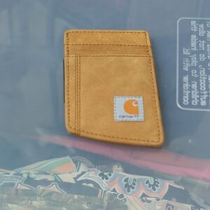 Carhartt Brown Leather Card Wallet